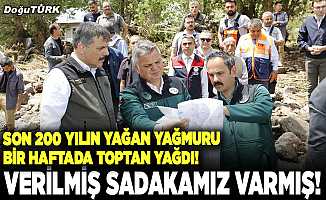 Verilmiş sadakamız varmış!