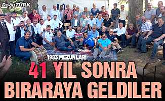 41 yıl sonra biraraya geldiler