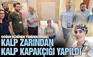 Kalp zarından kalp kapakçığı yapıldı