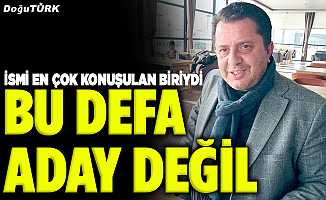 Bu defa aday değil