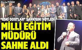 Milli Eğitim Müdürü sahne aldı