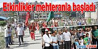 RAMAZAN ETKİNLİKLERİ MEHTERANLI YÜRÜYÜŞLE BAŞLADI