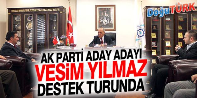 VESİM YILMAZ DESTEK TURUNDA