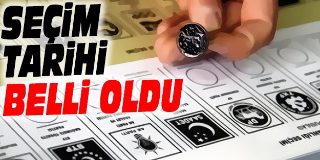 YSK'NIN SEÇİM TAKVİMİ 1 KASIM!